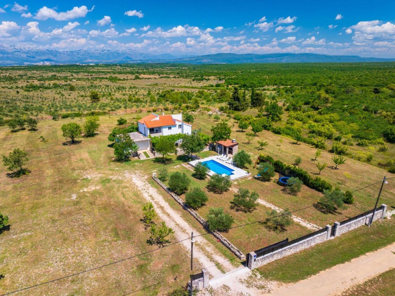 Villa Mandorla With Private Pool Zadar Exterior foto