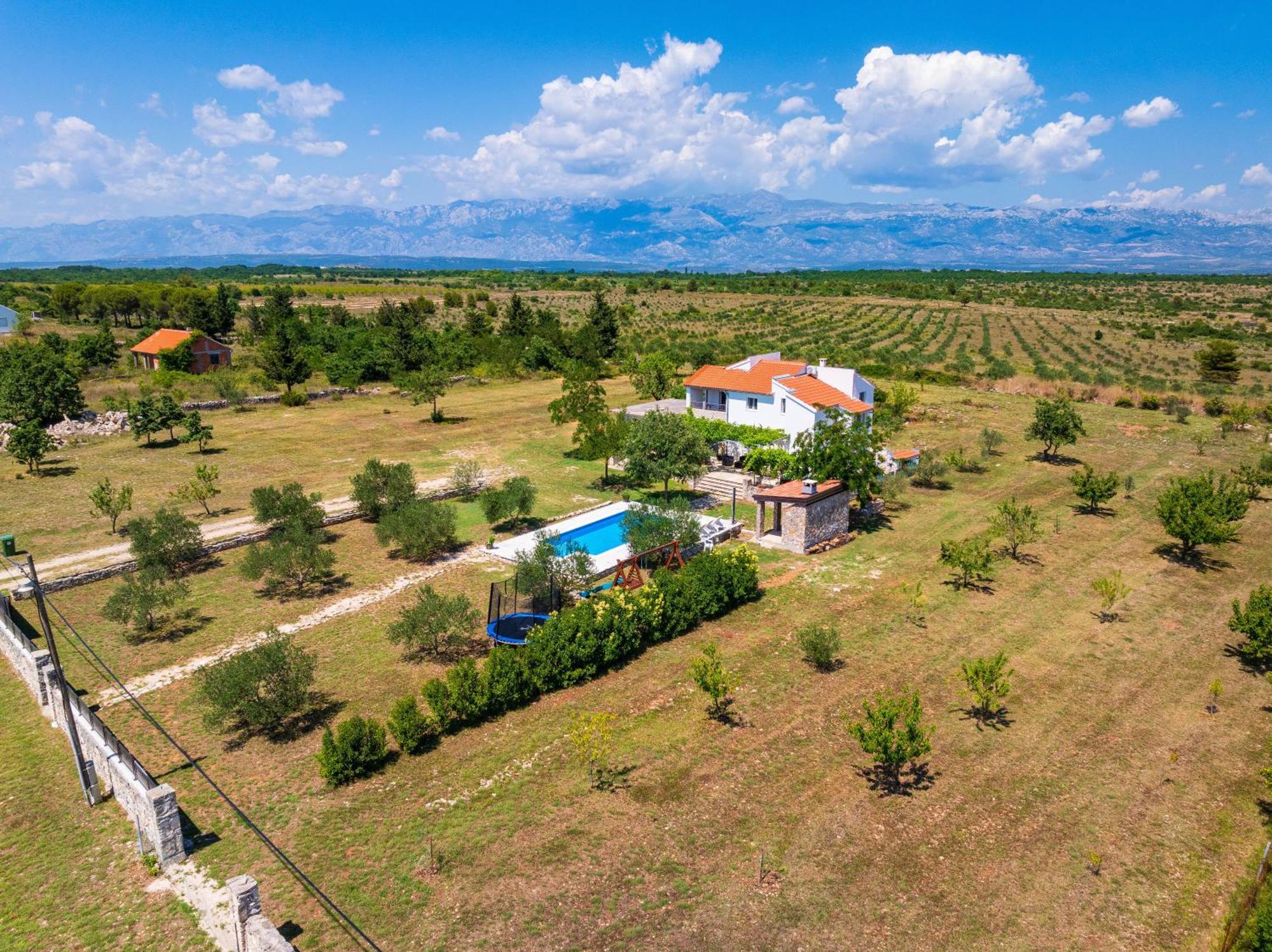 Villa Mandorla With Private Pool Zadar Exterior foto